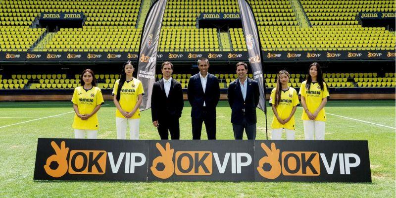 Cú bắt tay của Villarreal CF và OKVIP trị giá triệu đô